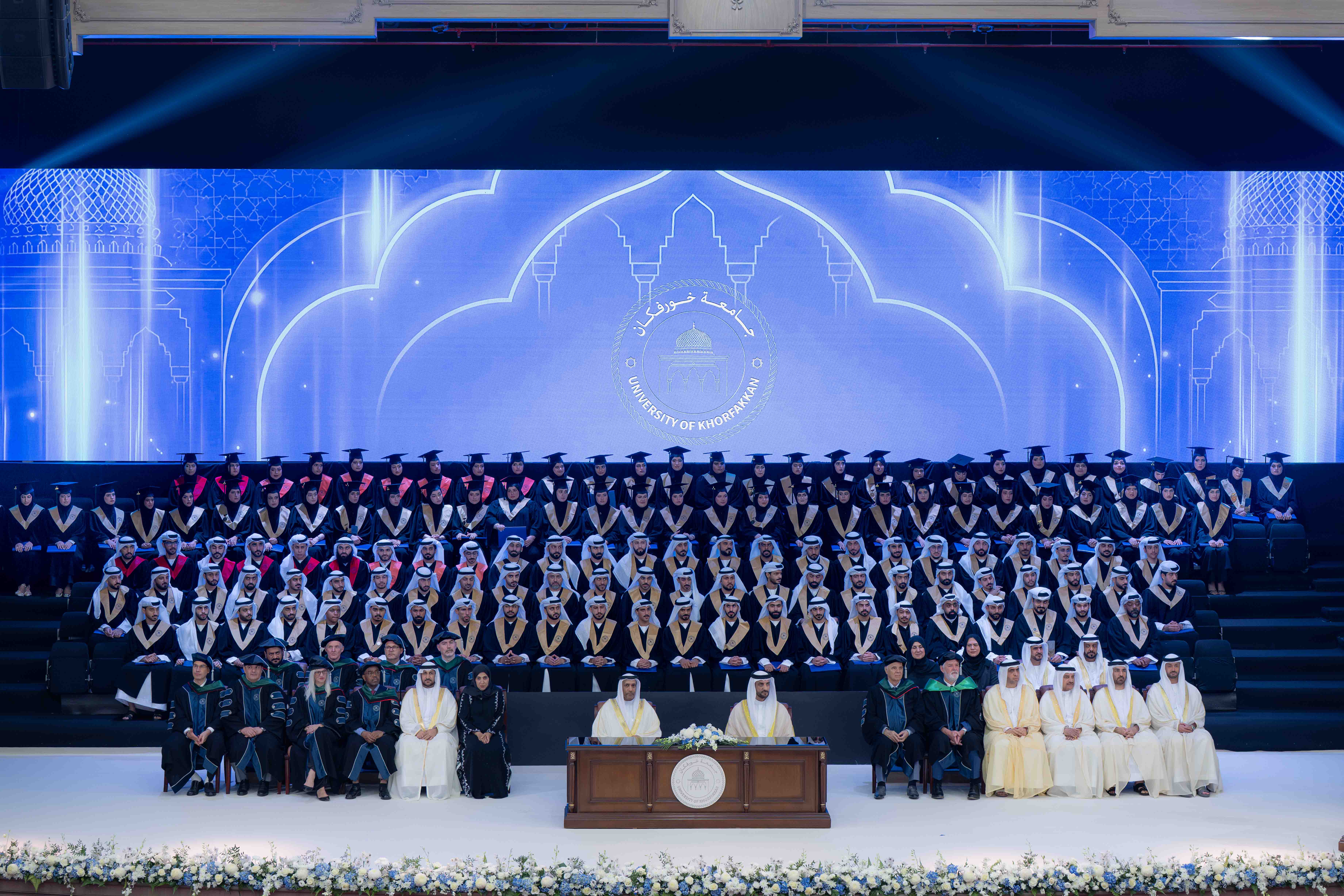 Sultan bin Ahmed attends the second graduation ceremony of UKF